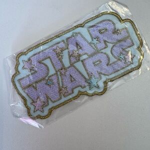 Star Wars Patch with Gold Trim